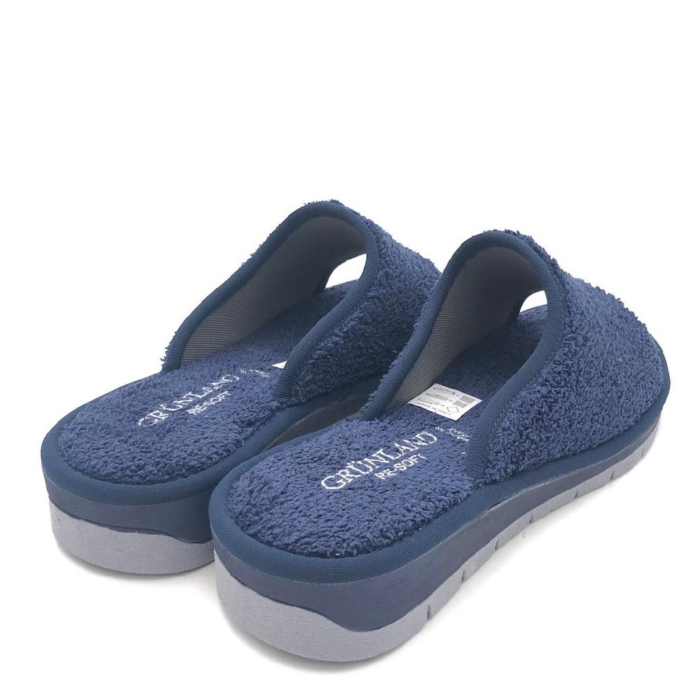 Zulian Calzature Ciabatta Dola spugna blu Sconto