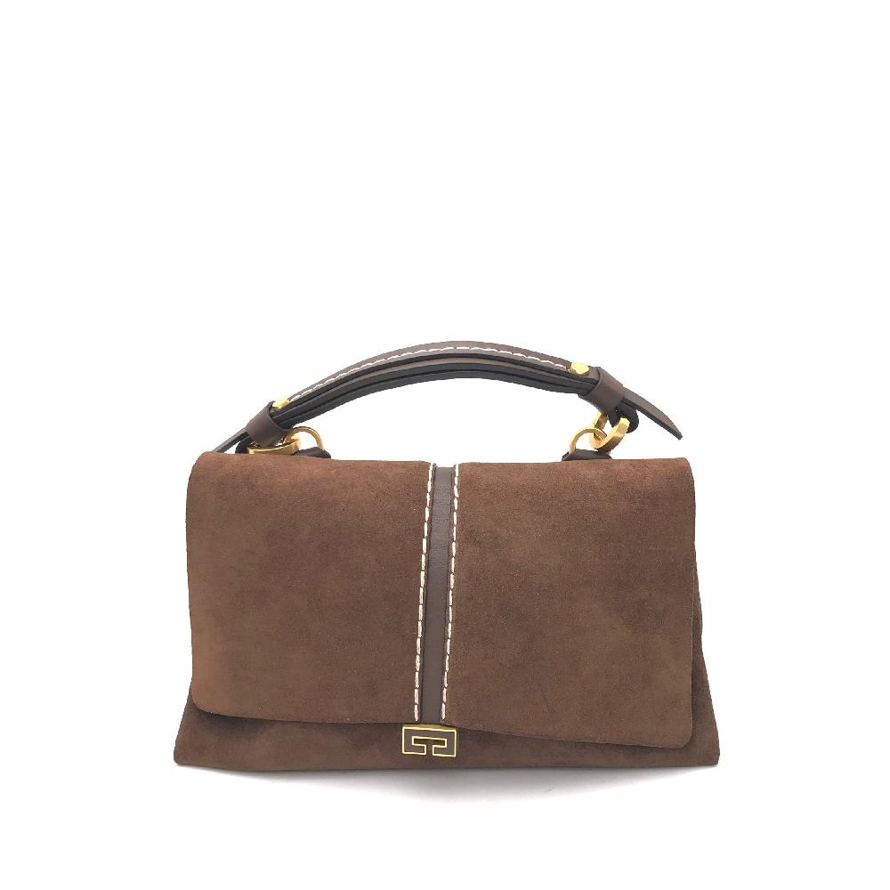 Zulian Calzature Borsa Kendall small camoscio marrone Offerte