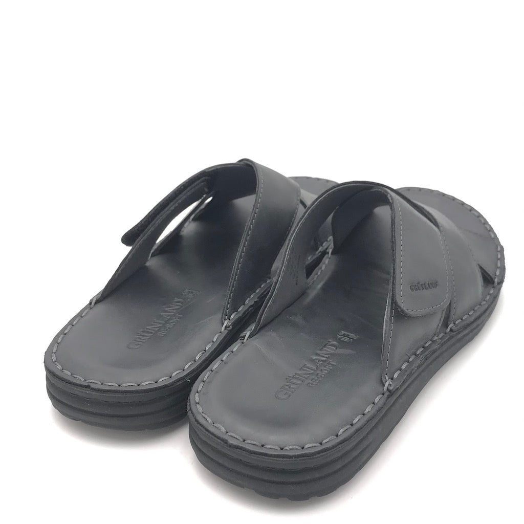 Zulian Calzature Ciabatta Lapo nero Nuovo
