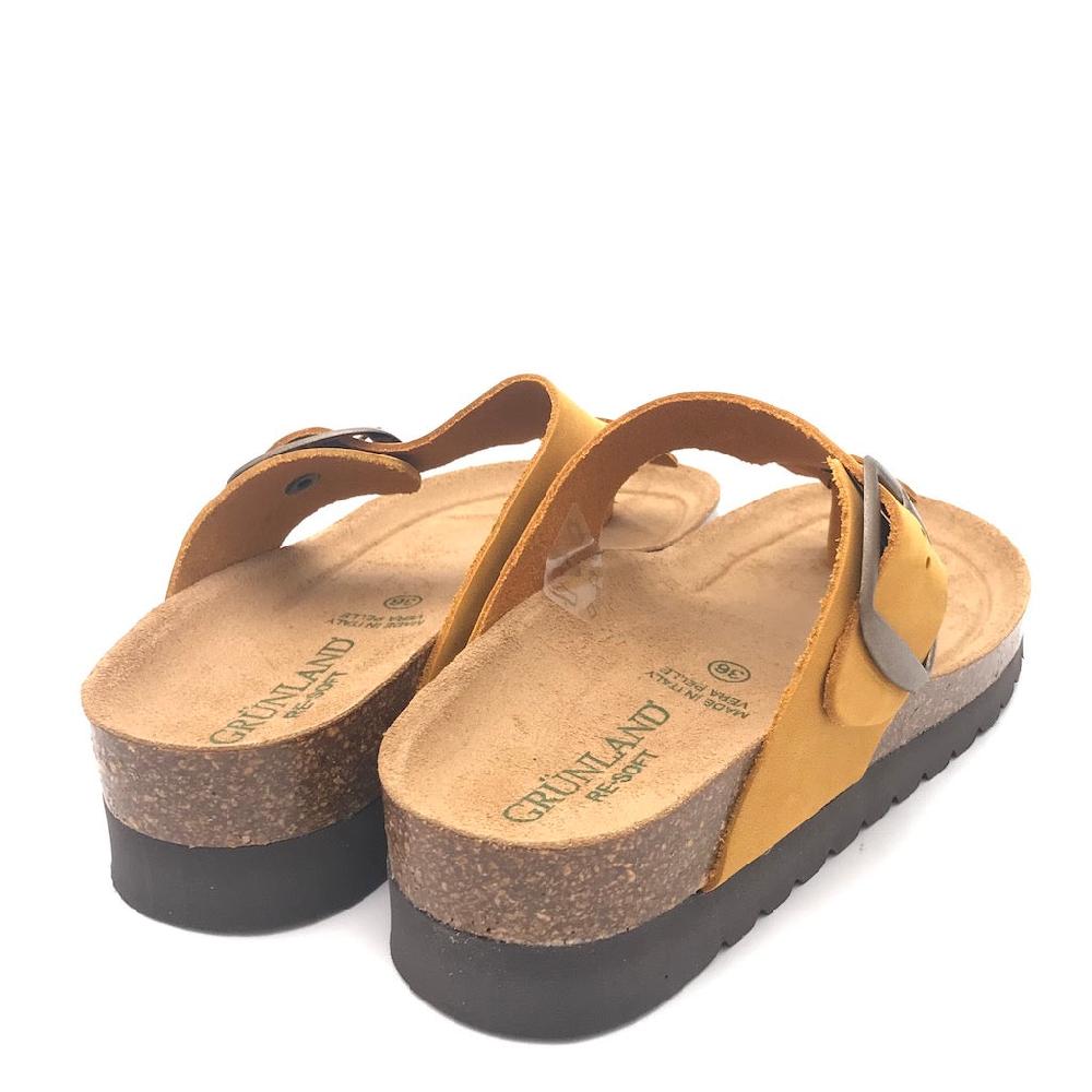 Zulian Calzature Ciabatta Hola infradito ocra Promozione Limitata