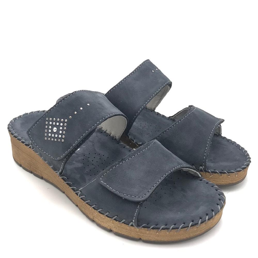 Zulian Calzature Ciabatta Palo blu Fino Al -60%