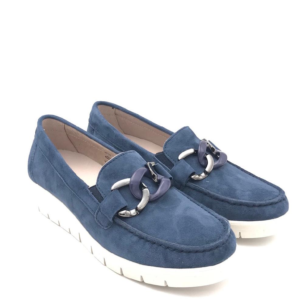 Zulian Calzature Mocassino Tafa blu Shopping Online