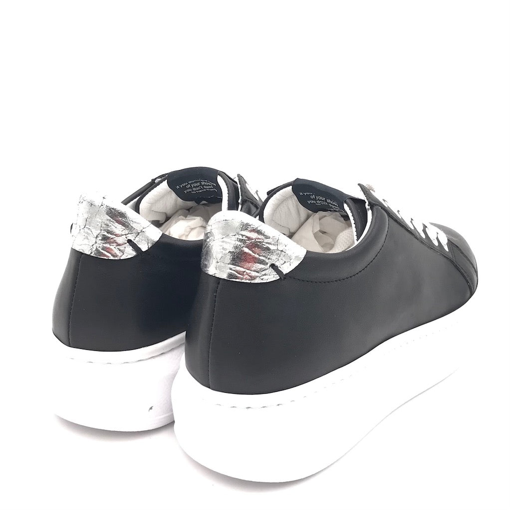 Zulian Calzature Sneakers Basic nera Prezzo Ridotto