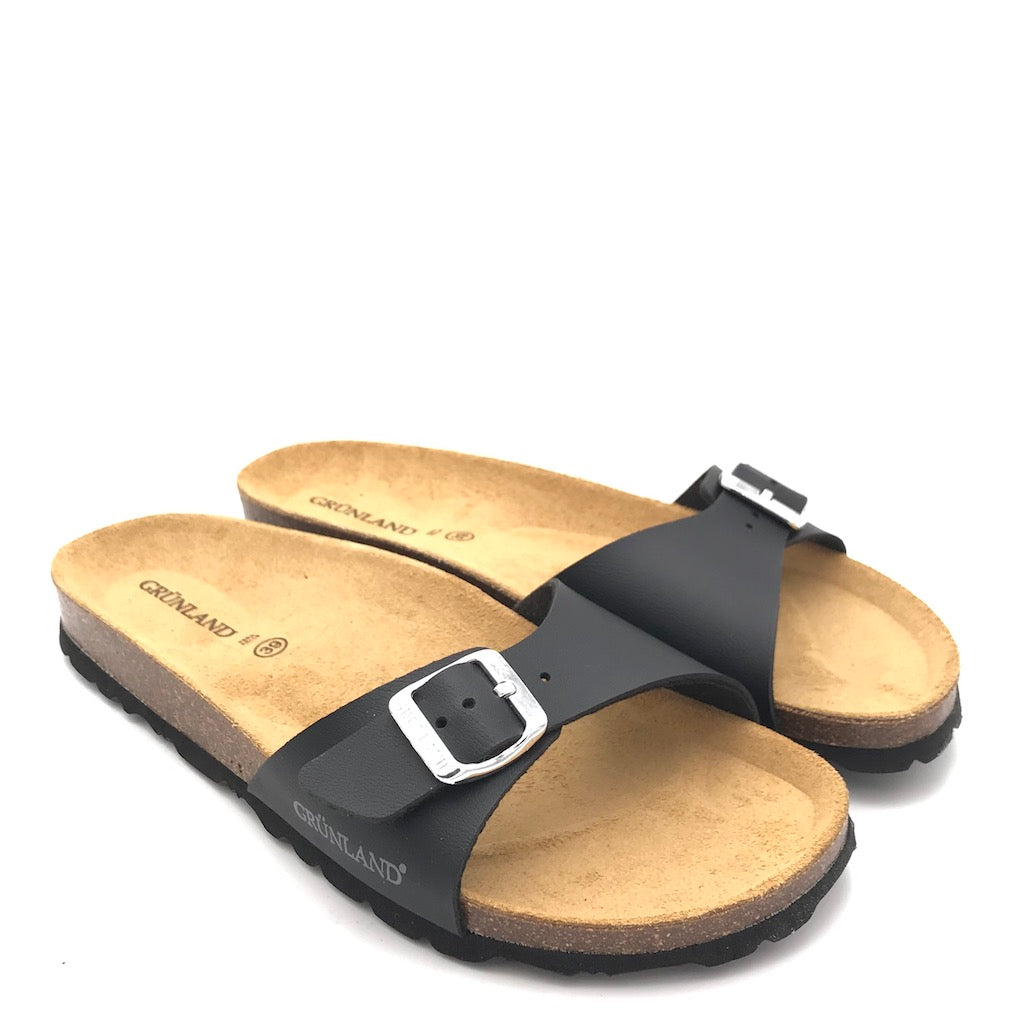 Zulian Calzature Ciabatta Sara fascia nera Convenienza