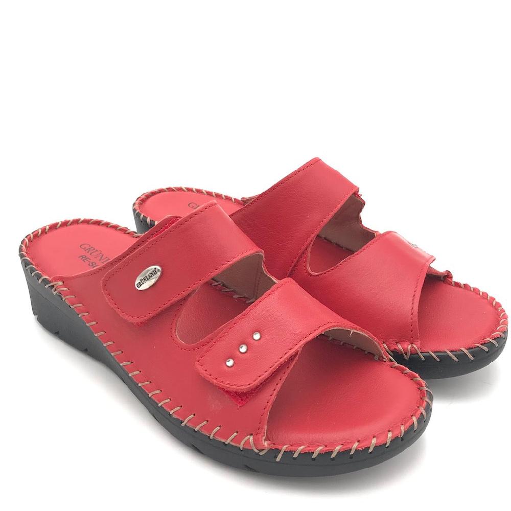 Zulian Calzature Ciabatta Bico rossa In Vendita