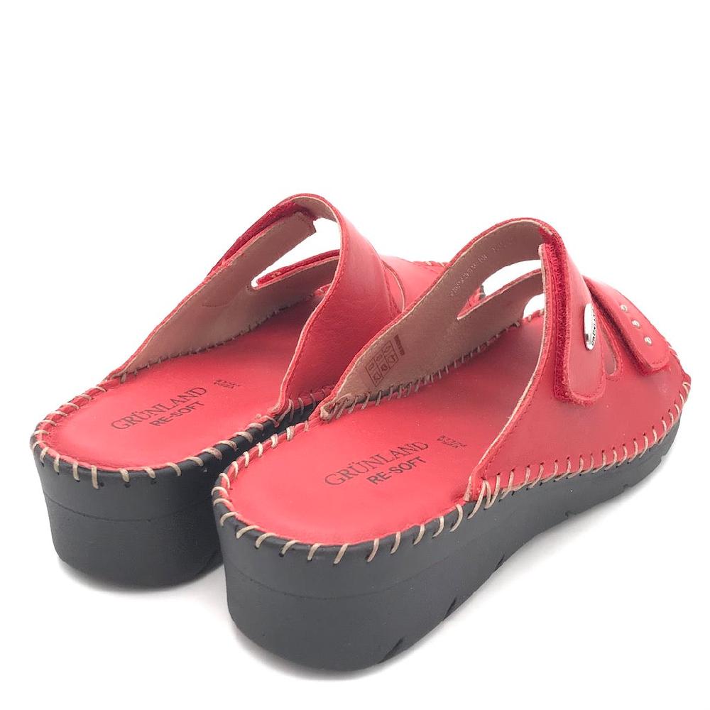 Zulian Calzature Ciabatta Bico rossa In Vendita