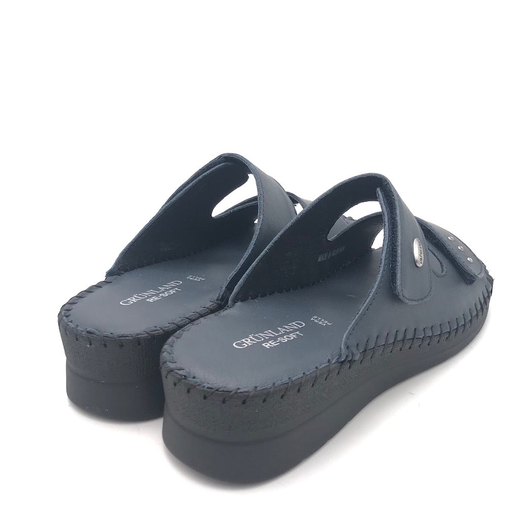 Zulian Calzature Ciabatta Baly blu Saldi