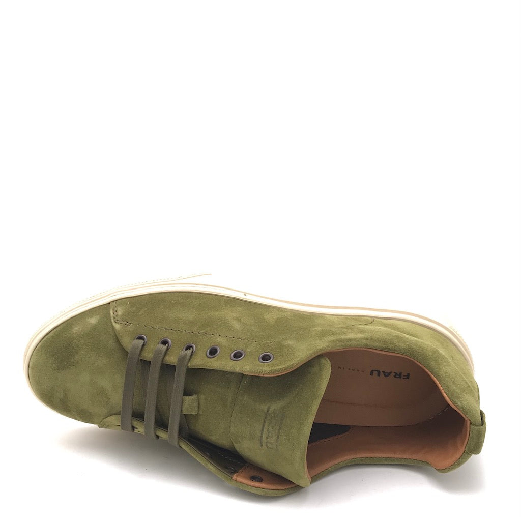 Zulian Calzature Sneakers in crosta foglia Offerte