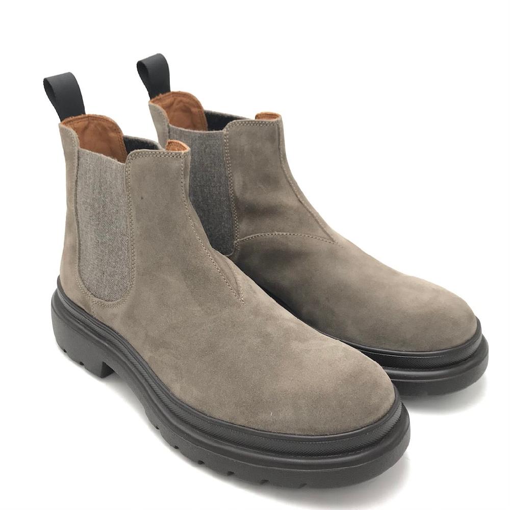 Zulian Calzature Beatles in crosta visone Vendita Calda