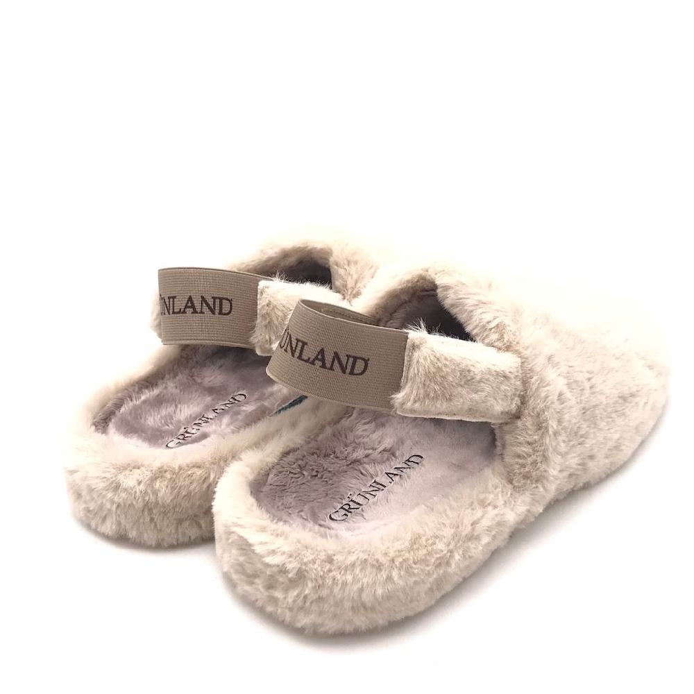 Zulian Calzature Ciabatta Glov beige Saldi Di Fabbrica