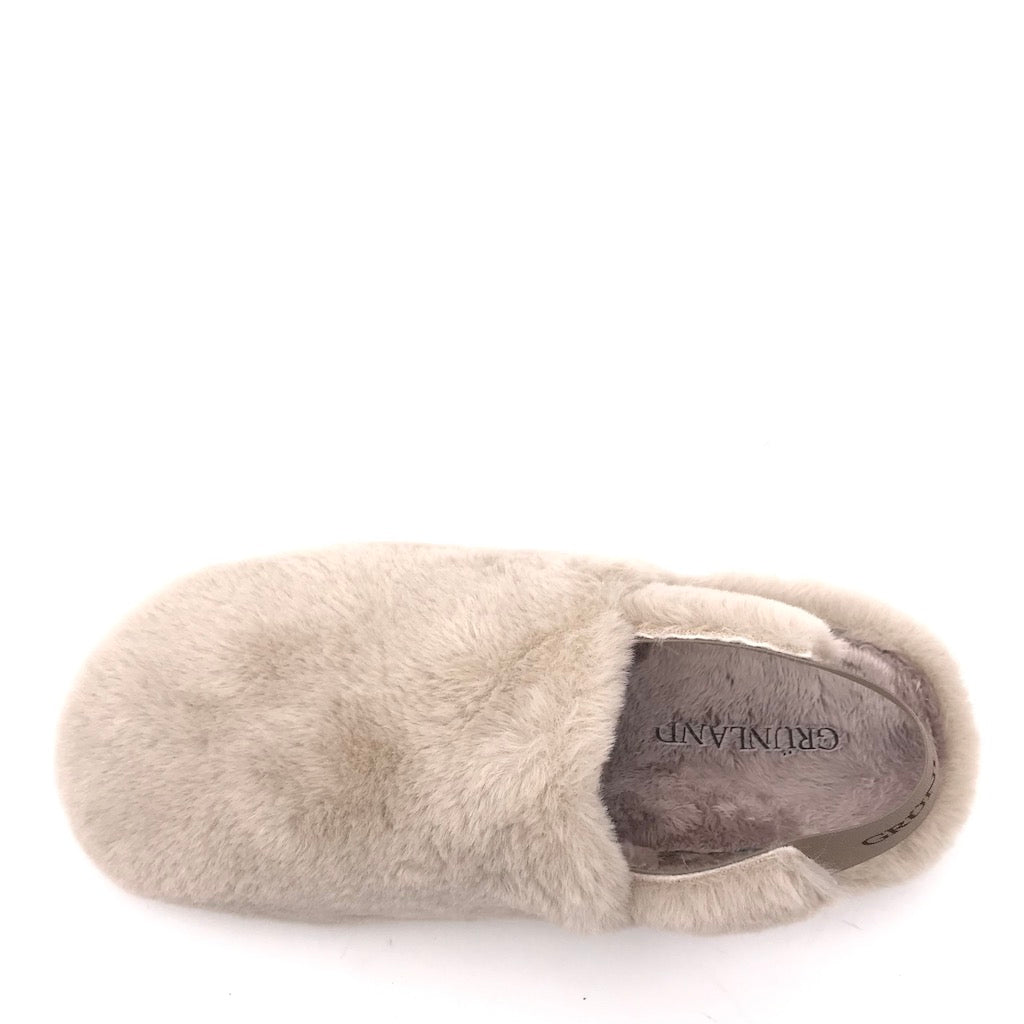 Zulian Calzature Ciabatta Glov beige Saldi Di Fabbrica