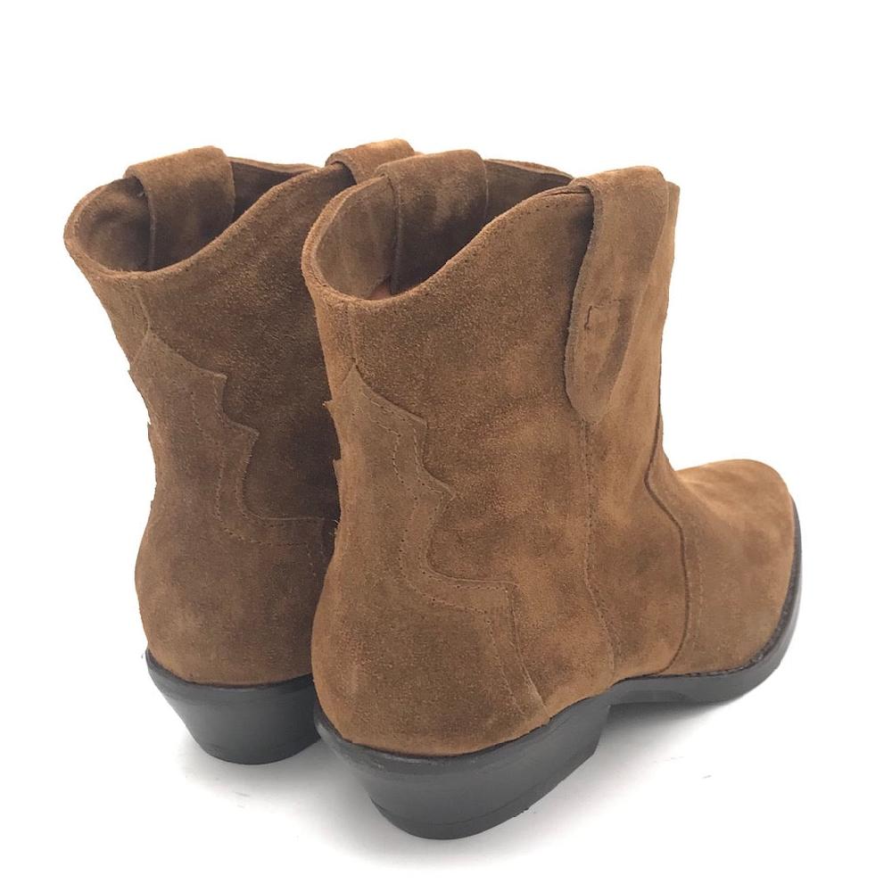 Zulian Calzature Texano in crosta cuoio Nuova