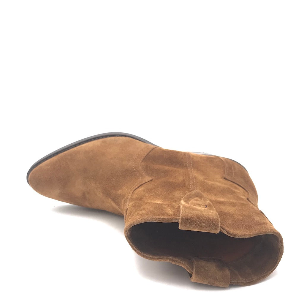 Zulian Calzature Texano in crosta cuoio Nuova