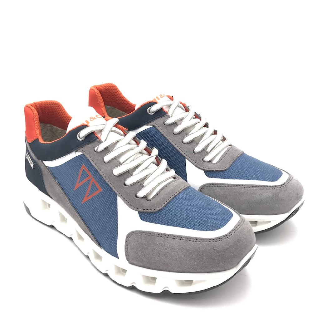 Zulian Calzature Sneakers Silko GTX blu-grigio Italia