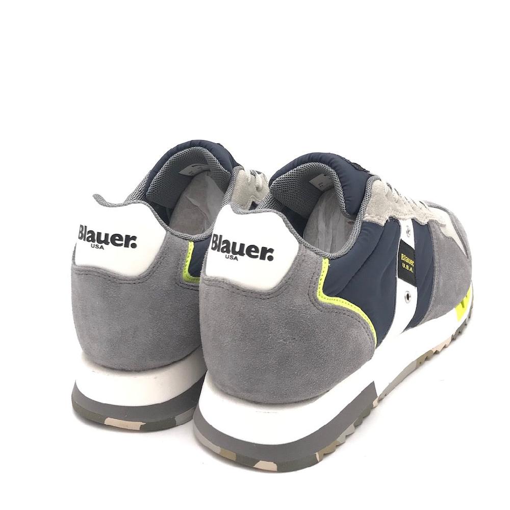 Zulian Calzature Sneakers Queens01 Dir navy-grey Vendita
