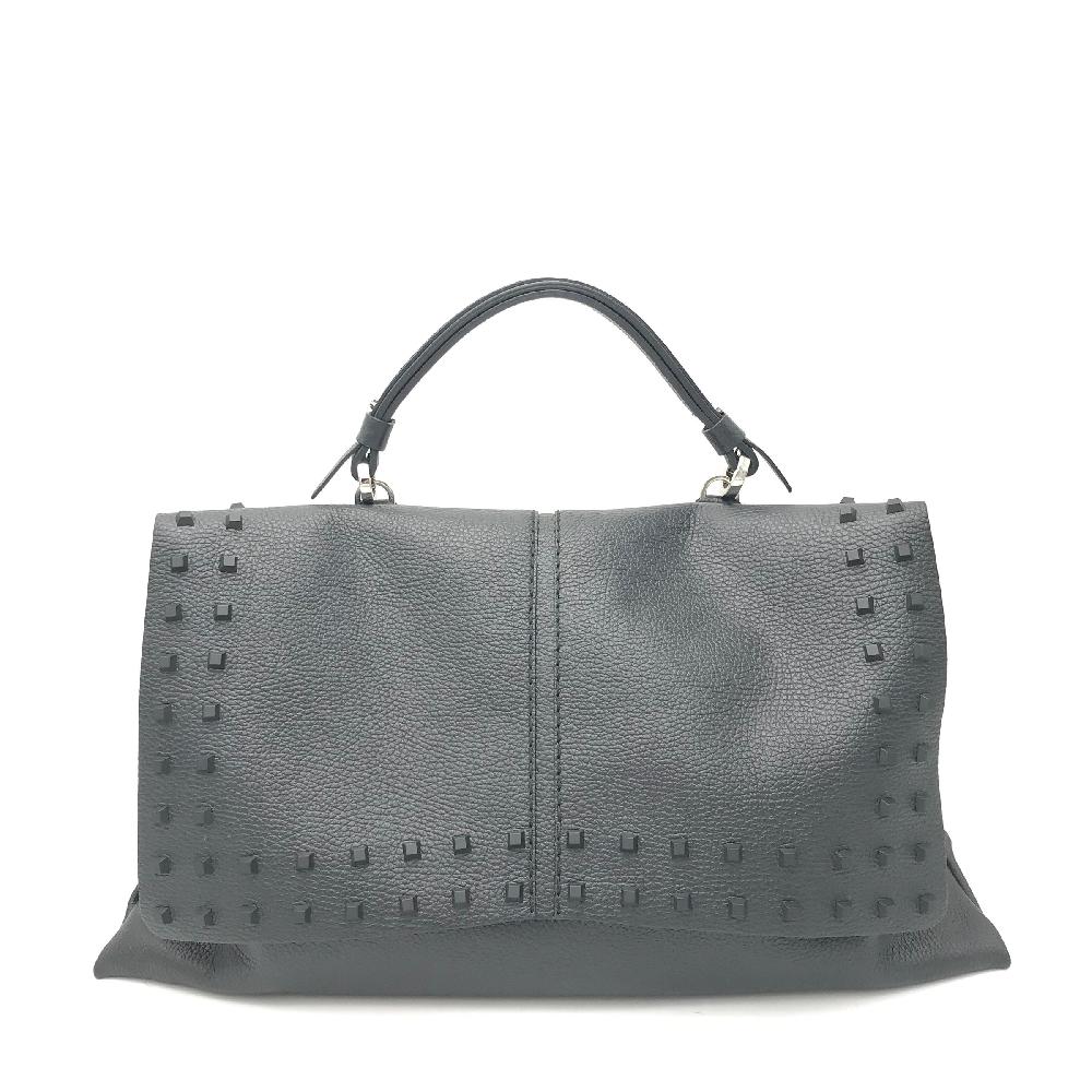 Zulian Calzature Borsa Kendal large nera borchie Vendite Flash