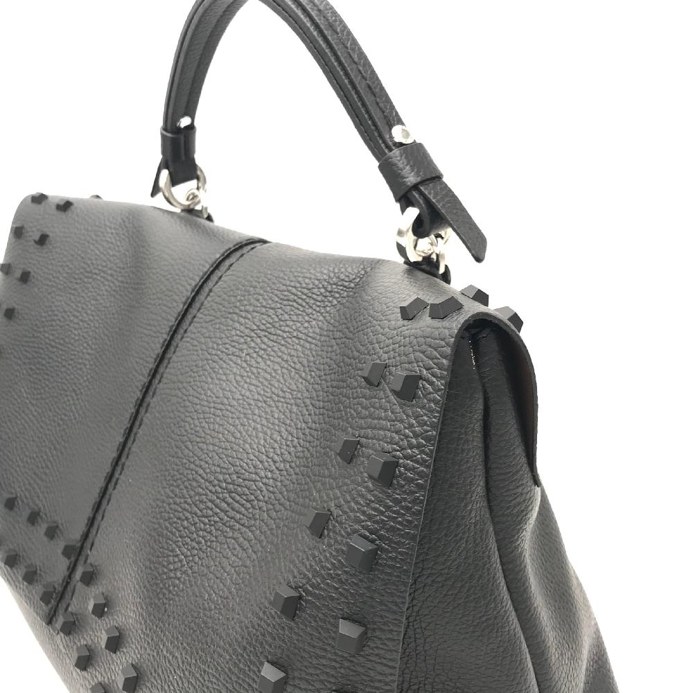 Zulian Calzature Borsa Kendal large nera borchie Vendite Flash