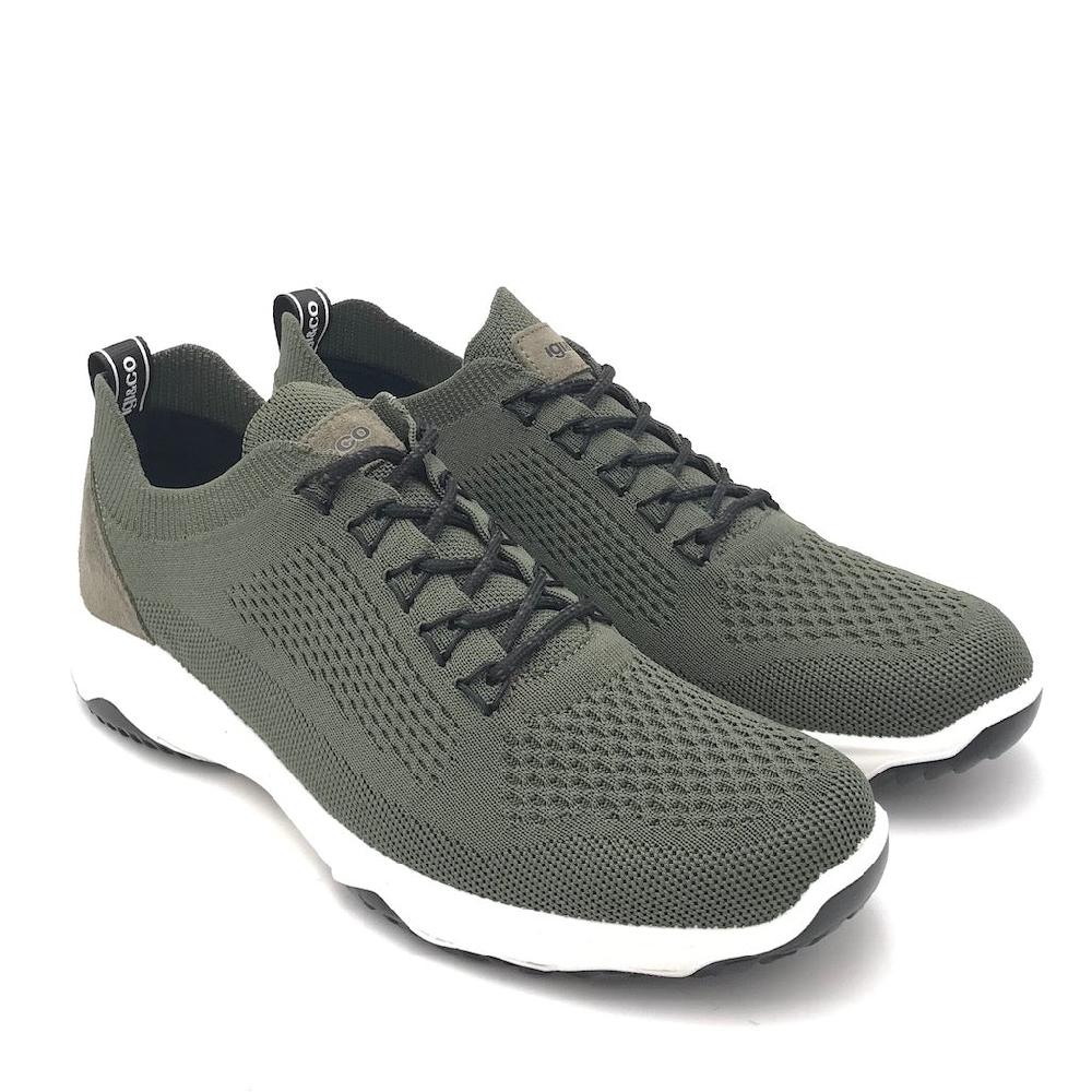 Zulian Calzature Sneakers Edwin militare In Saldo