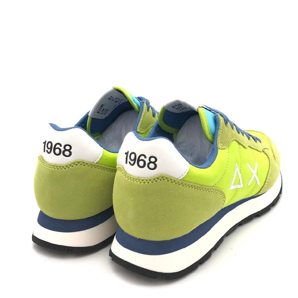 Zulian Calzature Sneakers Tom solid lime In Linea