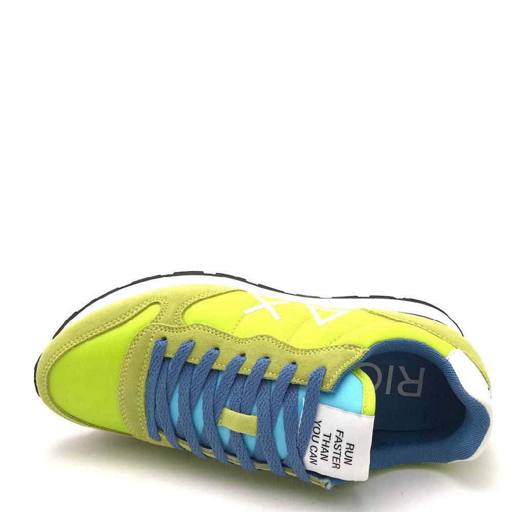 Zulian Calzature Sneakers Tom solid lime In Linea
