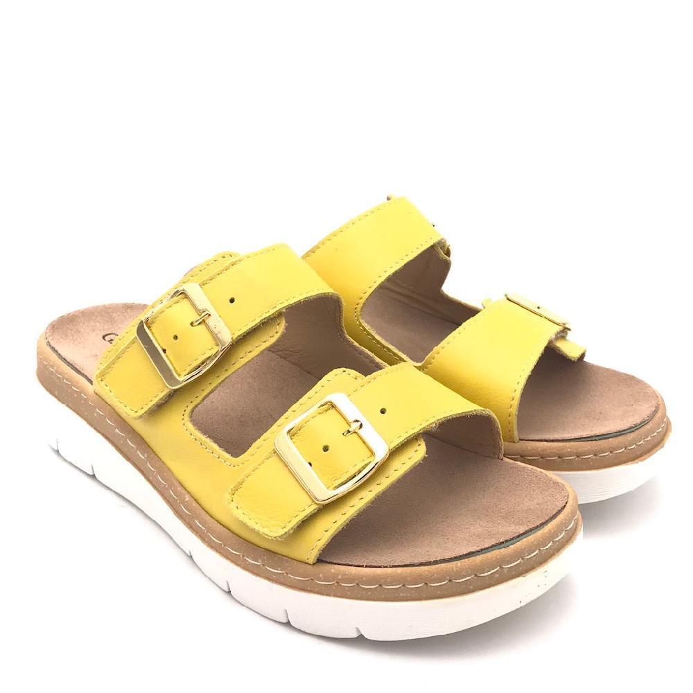 Zulian Calzature Ciabatta Moll giallo ocra Soddisfazione Garantita