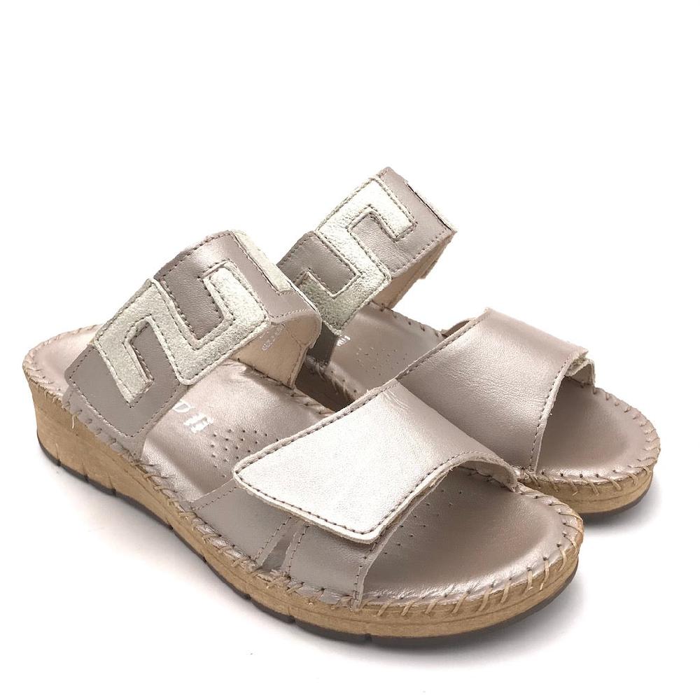 Zulian Calzature Ciabatta Palo platino Qualità Garantita