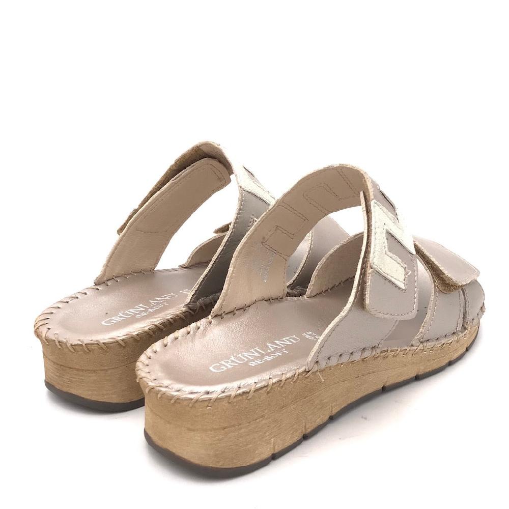 Zulian Calzature Ciabatta Palo platino Qualità Garantita