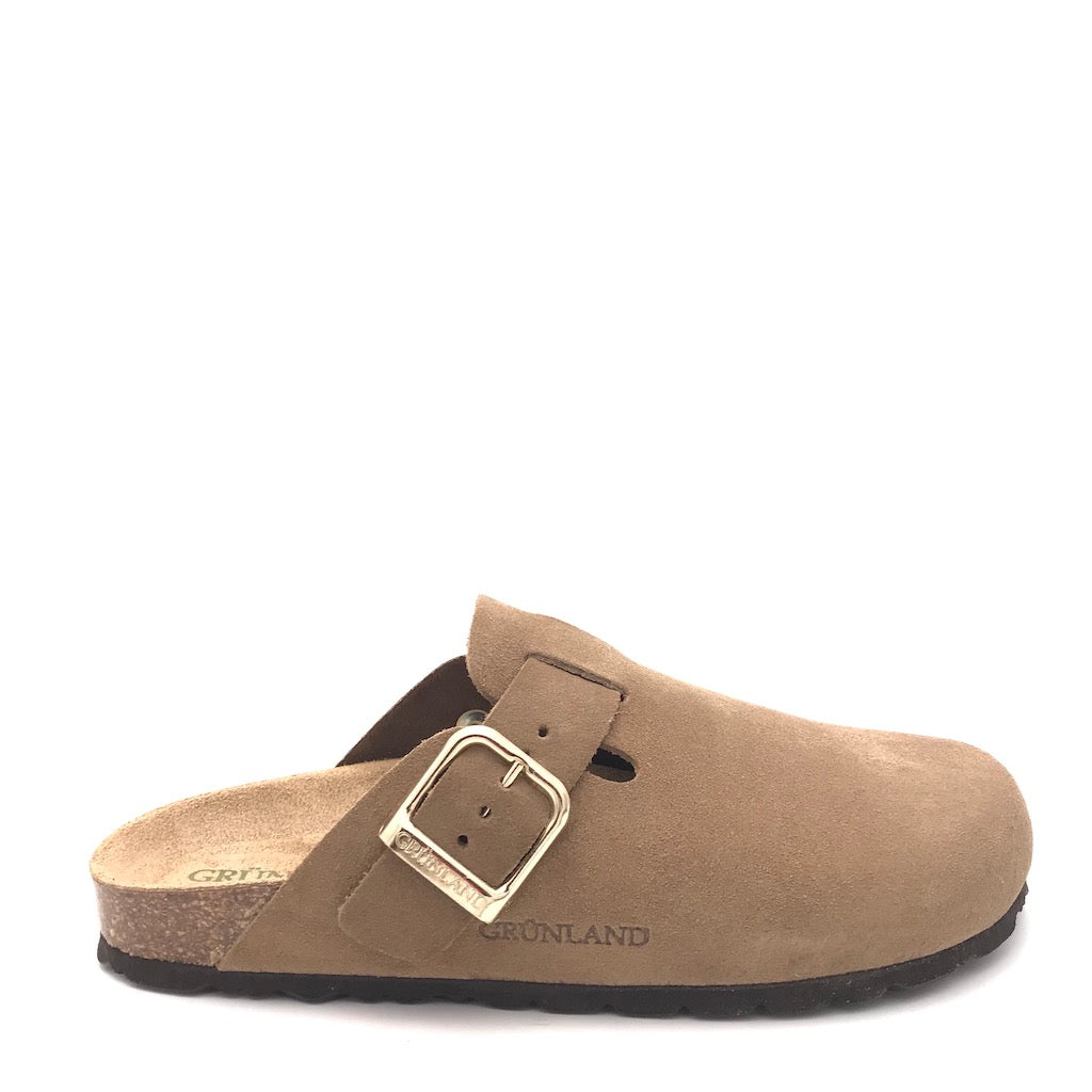 Zulian Calzature Ciabatta chiusa Sara tortora Negozi Online