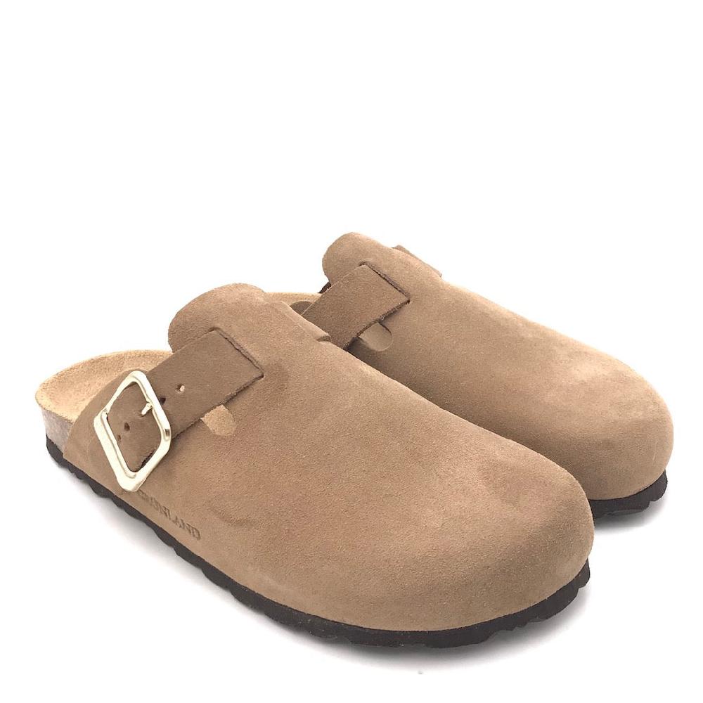 Zulian Calzature Ciabatta chiusa Sara tortora Negozi Online