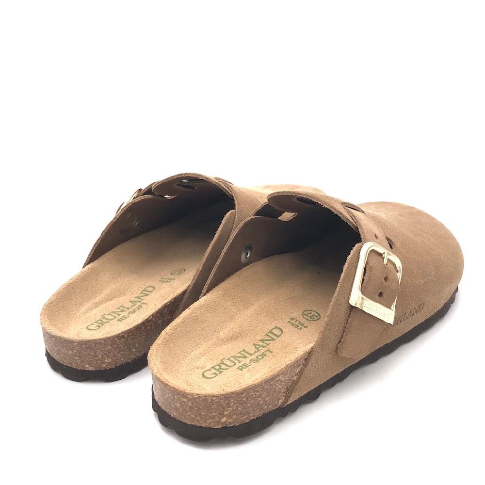 Zulian Calzature Ciabatta chiusa Sara tortora Negozi Online