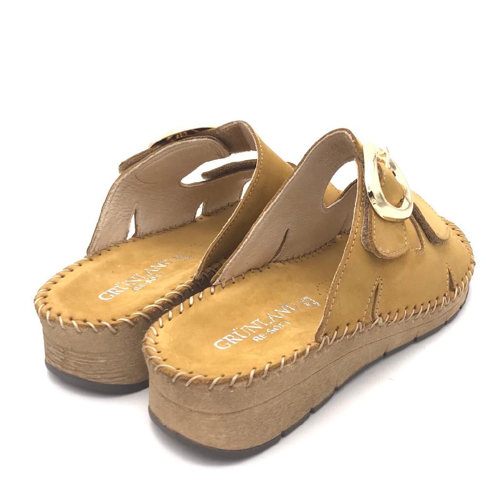 Zulian Calzature Ciabatta Palo ocra Presa