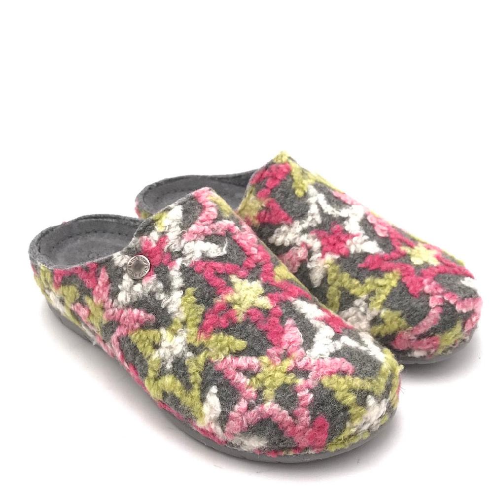 Zulian Calzature Ciabatta Prau grigio-multi Outlet