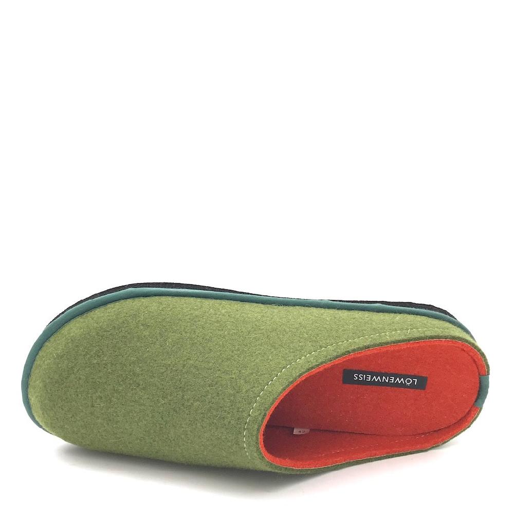 Zulian Calzature Ciabatta Easy bicolor muschio-arancione Vendita Economica