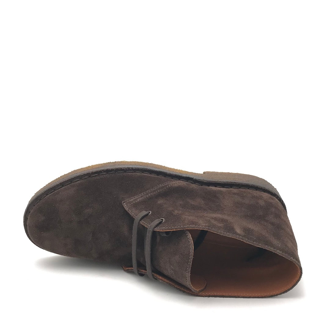 Zulian Calzature Scarponcino in crosta marrone In Linea