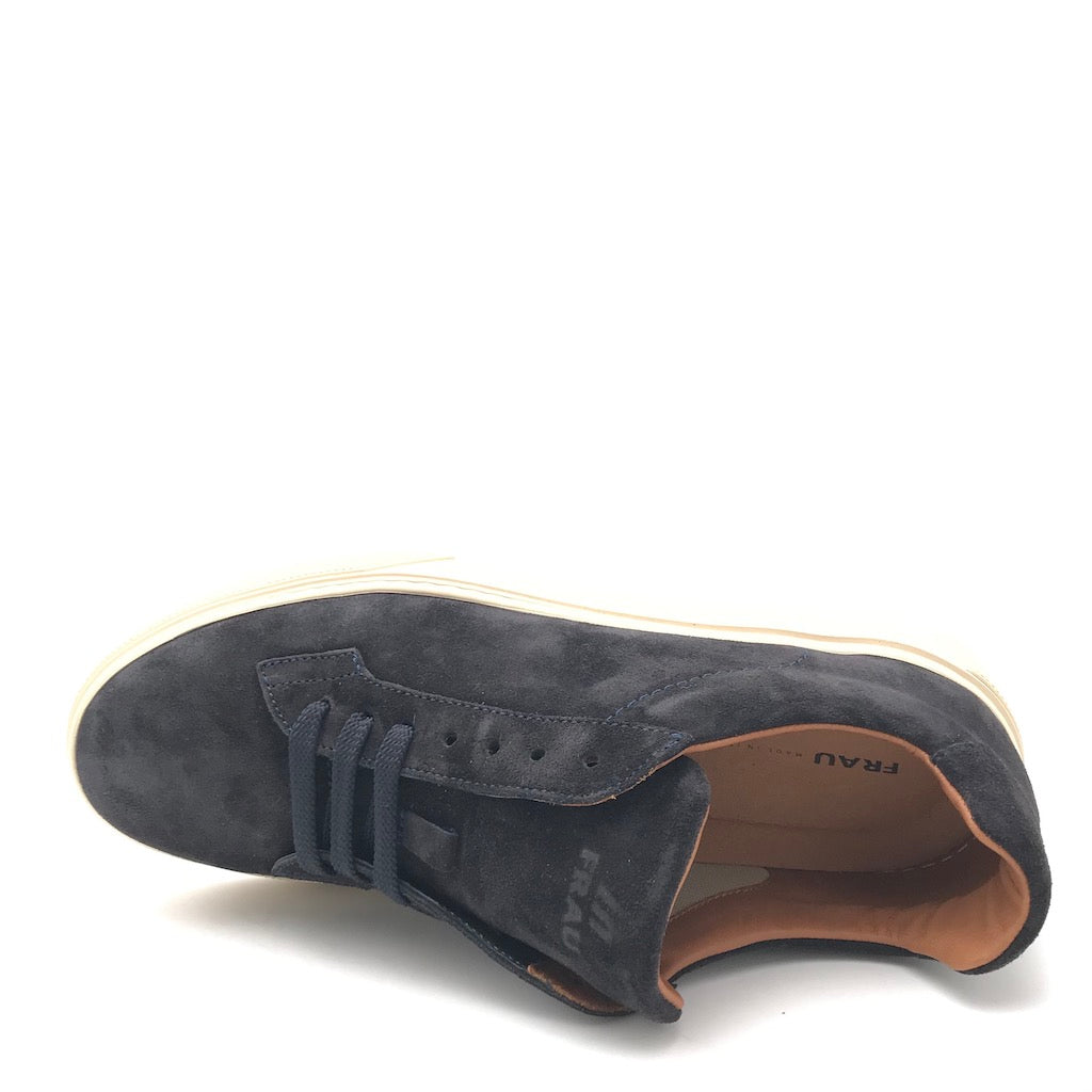 Zulian Calzature Sneakers in crosta blu Nuovo