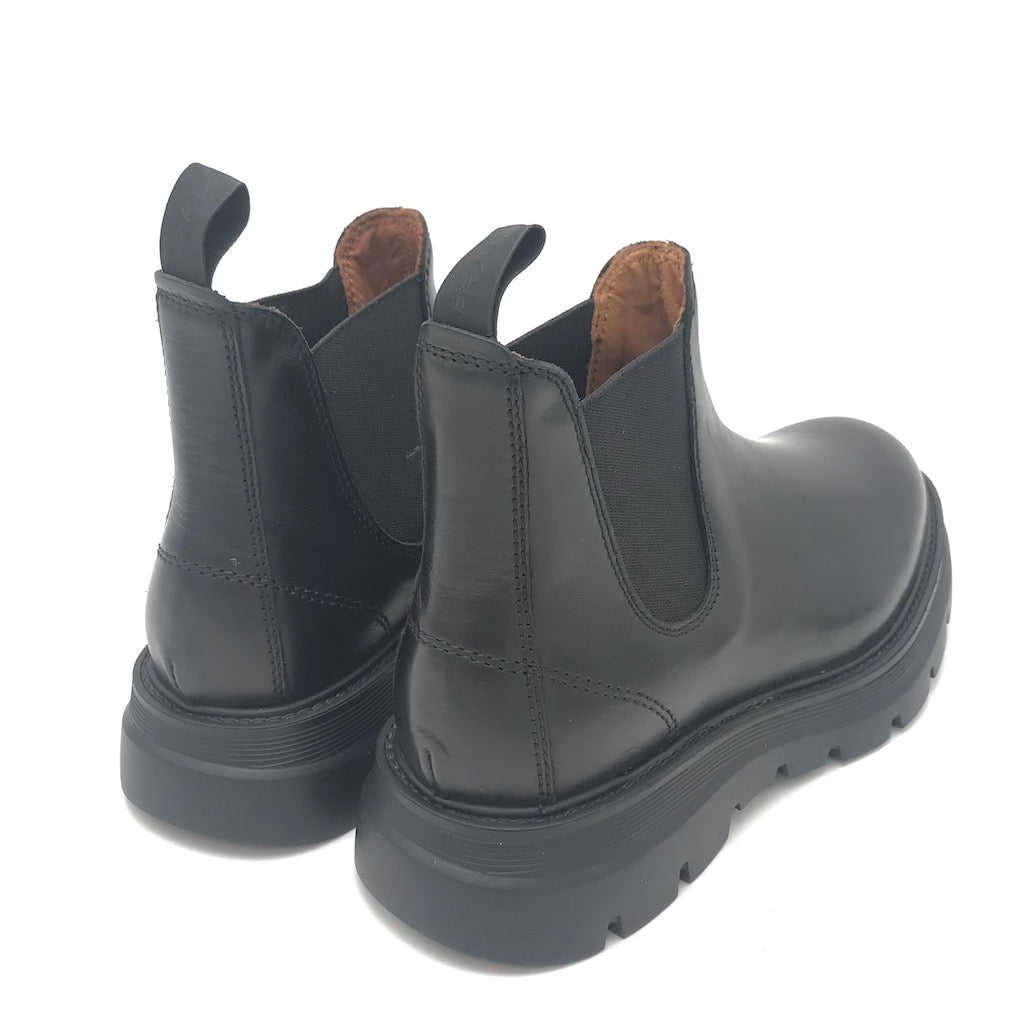 Zulian Calzature Beatles in pelle nera Soddisfazione Garantita