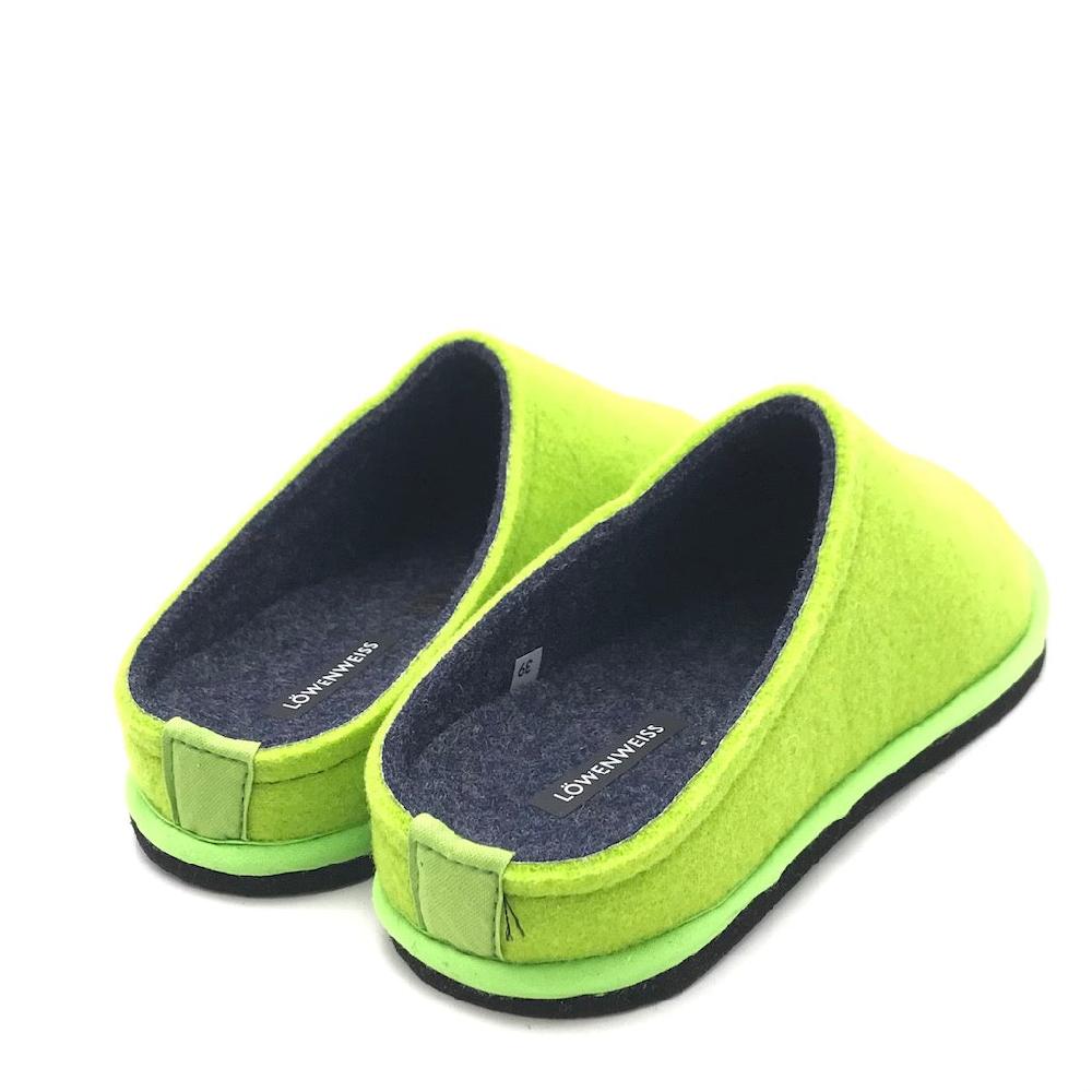 Zulian Calzature Ciabatta Easy bicolor verde fluo-blu Presa