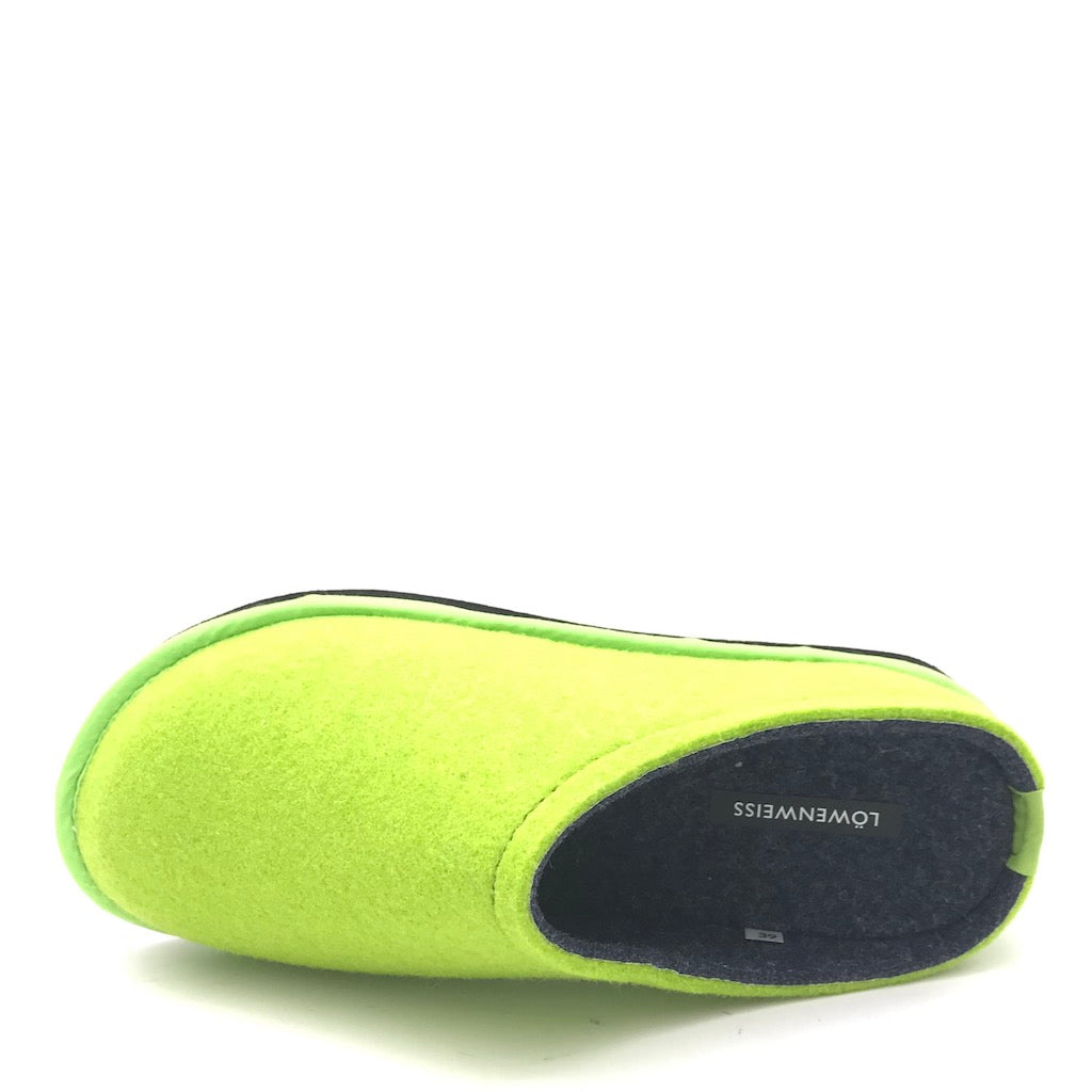Zulian Calzature Ciabatta Easy bicolor verde fluo-blu Presa