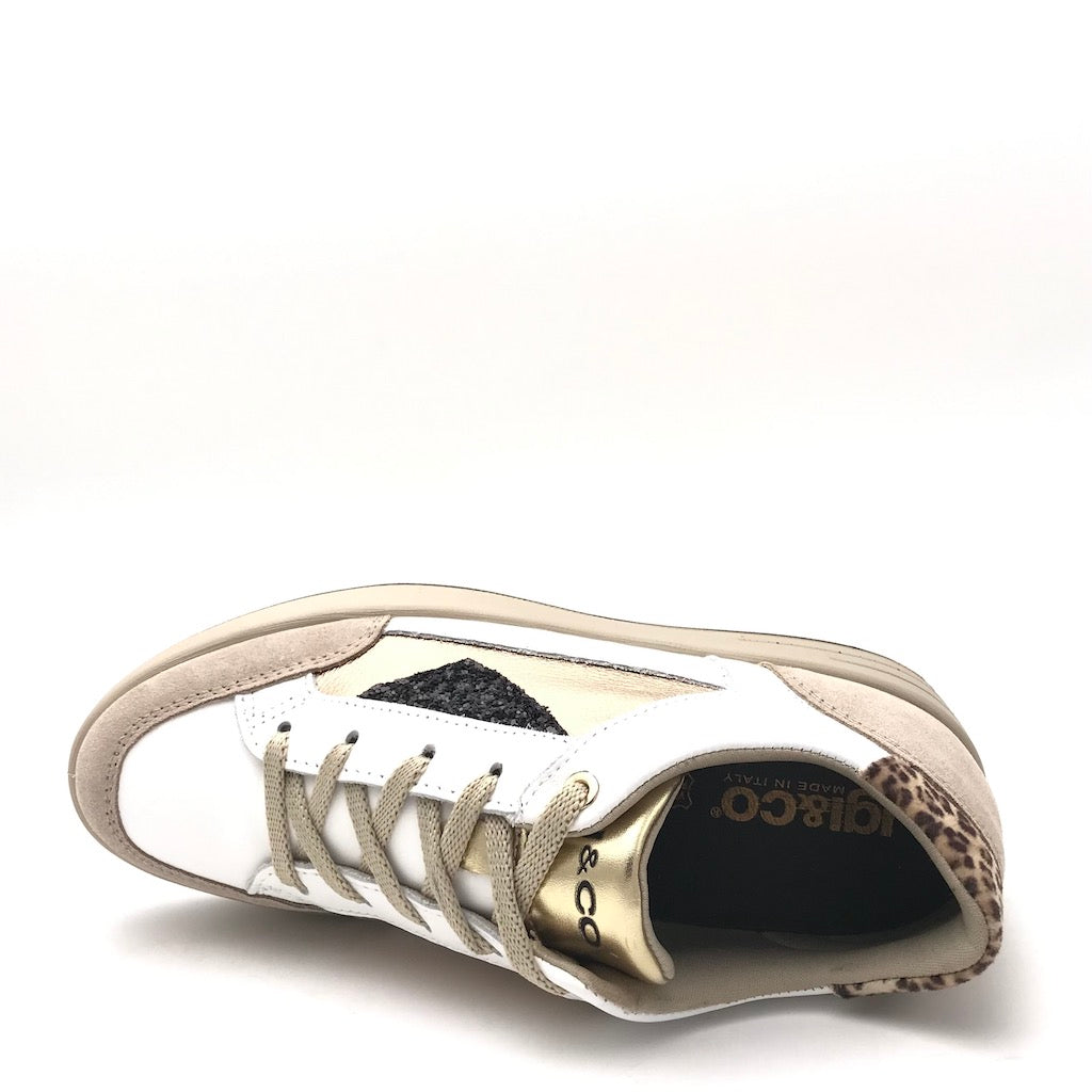 Zulian Calzature Sneakers Alina bianco-beige Lightning offer