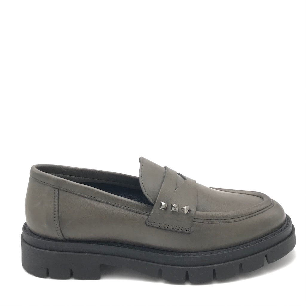 Zulian Calzature Mocassino Taylor color fumo Liquidazione