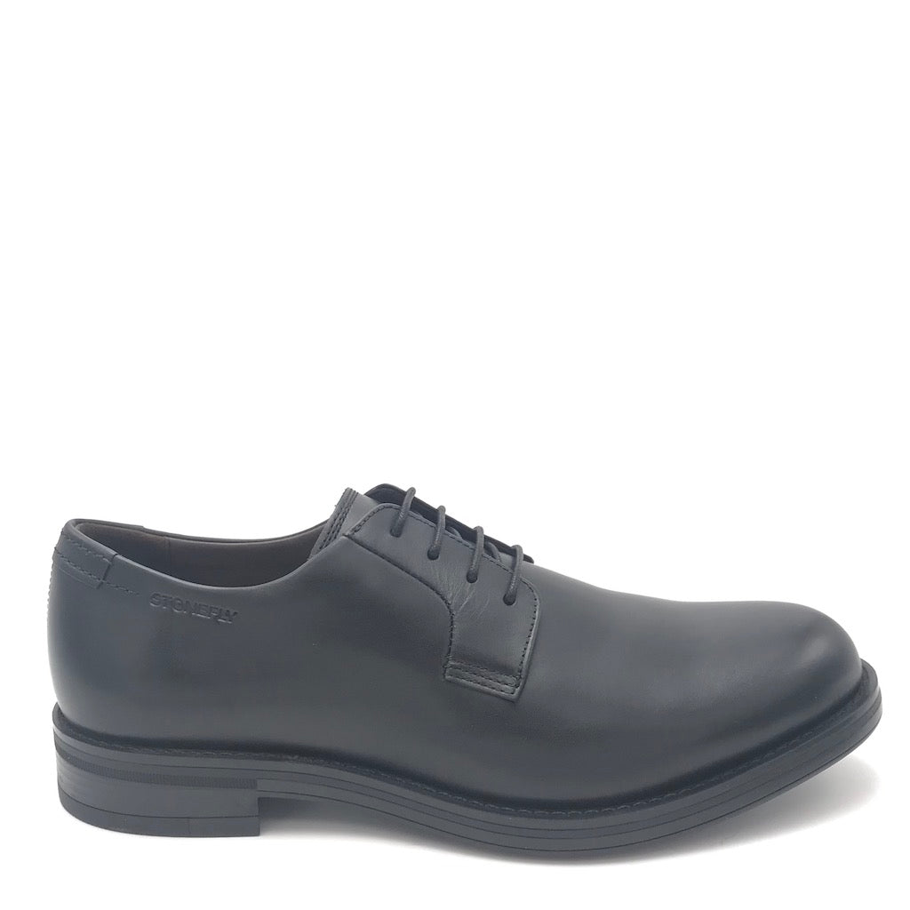 Zulian Calzature Scarpa Carnaby allacciata in nappa nera Comprane uno, ottenene uno gratis