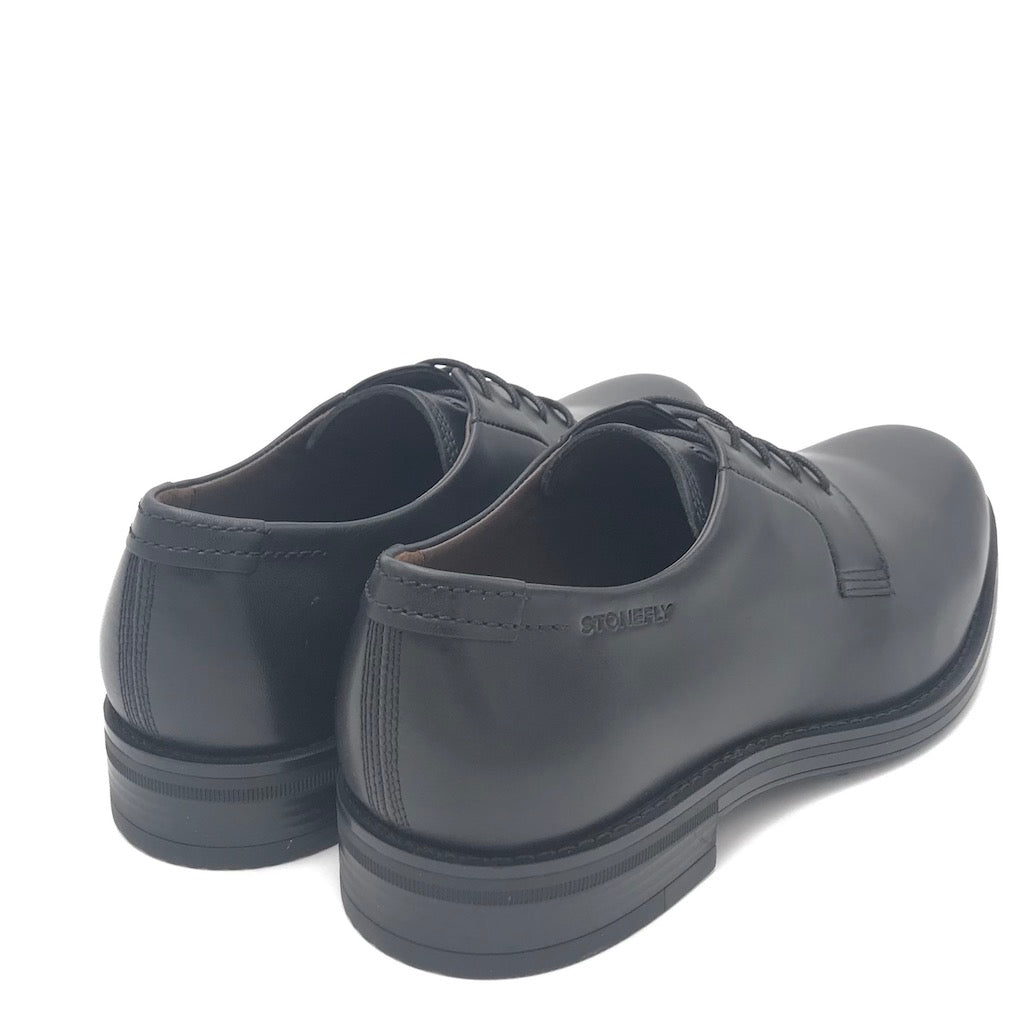 Zulian Calzature Scarpa Carnaby allacciata in nappa nera Comprane uno, ottenene uno gratis