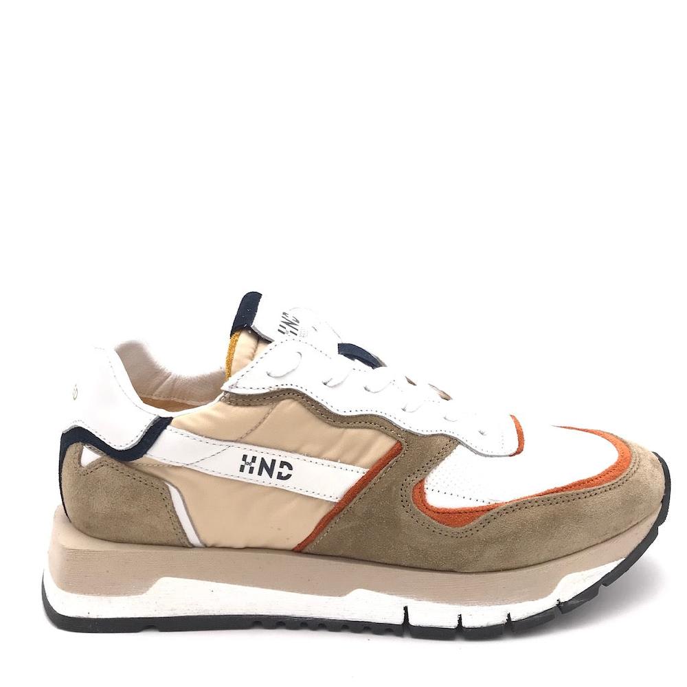 Zulian Calzature Sneakers running bianco-panna Sconti VIP