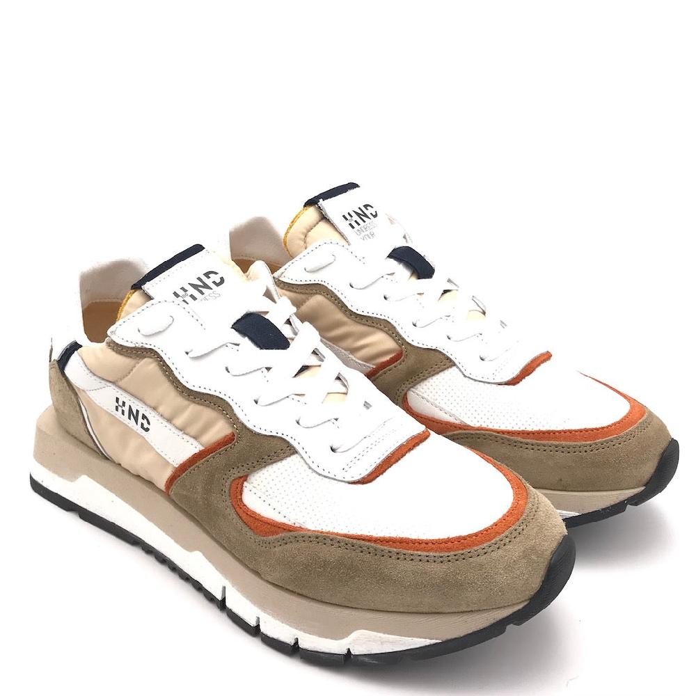Zulian Calzature Sneakers running bianco-panna Sconti VIP