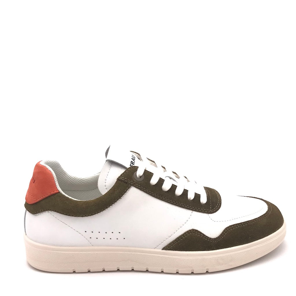 Zulian Calzature Sneakers bianca-verde Ritorno libero
