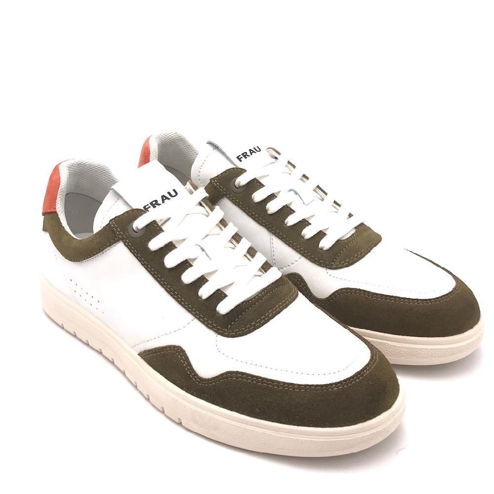 Zulian Calzature Sneakers bianca-verde Ritorno libero