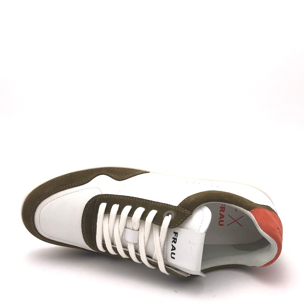Zulian Calzature Sneakers bianca-verde Ritorno libero
