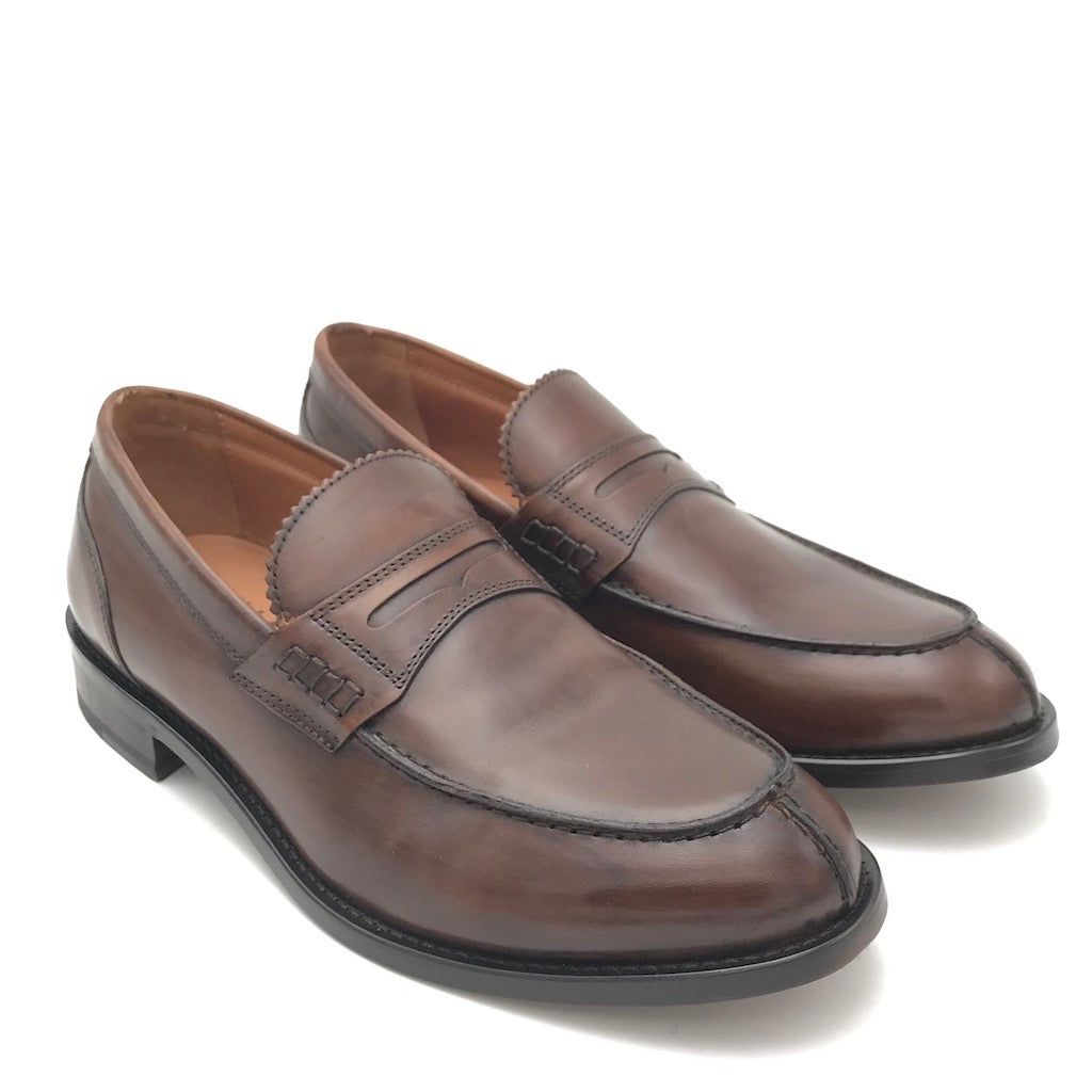 Zulian Calzature Mocassino college marrone Ultimi tre giorni