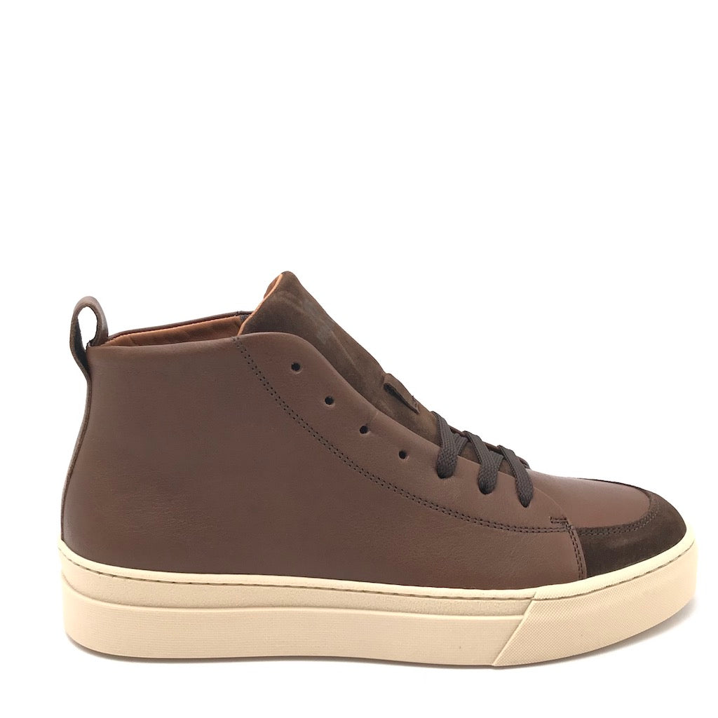 Zulian Calzature Sneakers alta marrone Sostegno trimestrale