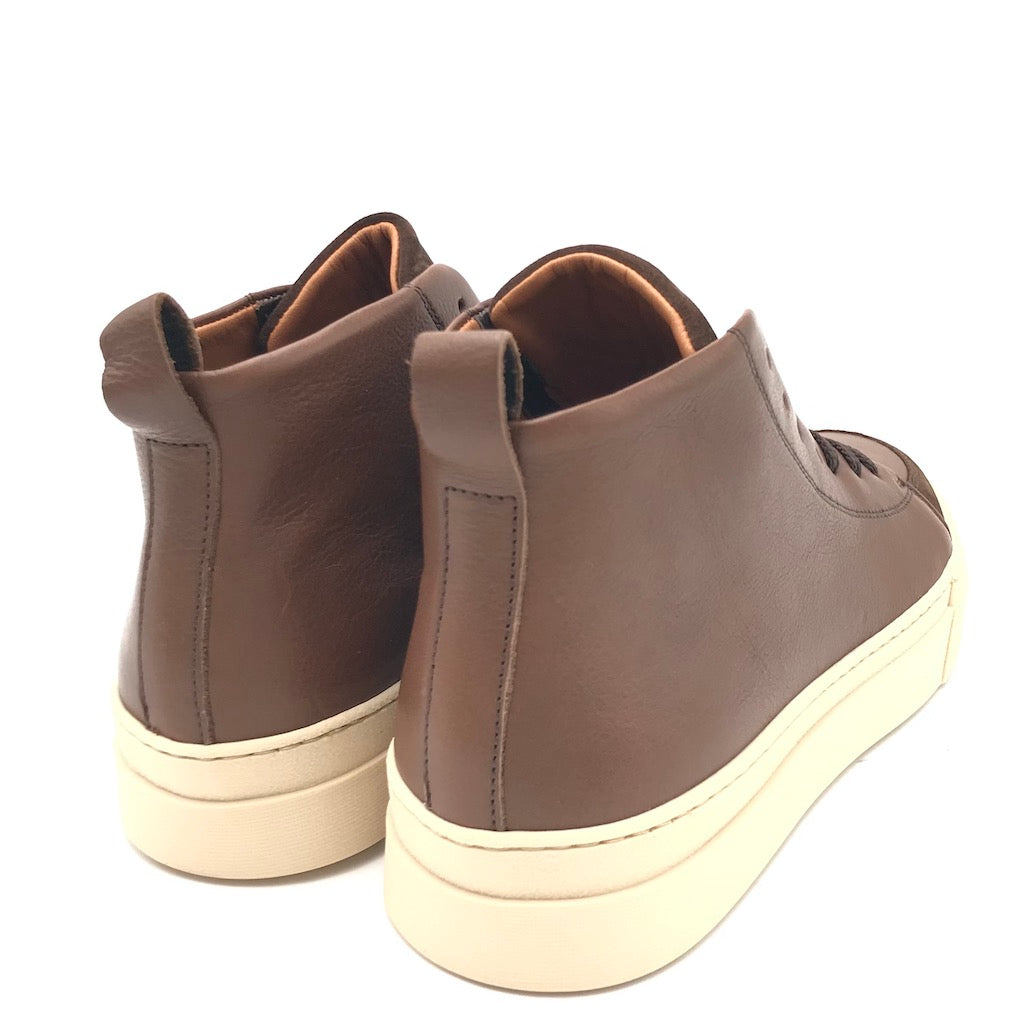 Zulian Calzature Sneakers alta marrone Sostegno trimestrale